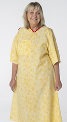 Fall Risk Patient IV Gown